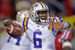 QB Brandon Harris was allowed to throw the ball, but it didn't usually go as Tiger fans hoped.